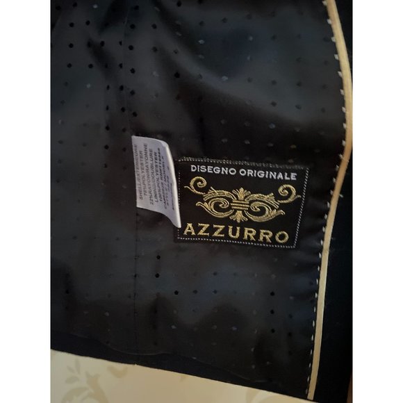 Boys Suit Azzurro Black 2pc Matching Suit Size 6 - Picture 6 of 8